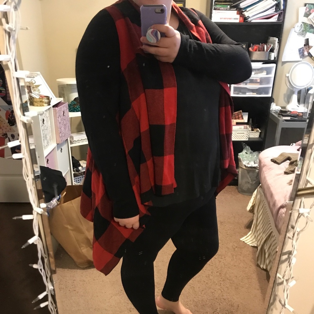Torrid Plaid Cardigan